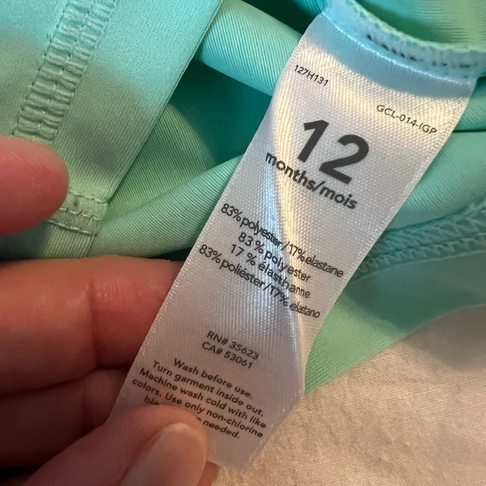 NWT Carters Baby Boy Swim Top Size 12M‎